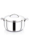 FLAVIO Stainless Steel Hotpot 2000ML | Steel Finish