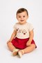 Baby Girl 2-Piece Summer Set One Embroidered Lace T-Shirt and Ruffle Skirt Look Shorts (Skort) 6-9- - 5