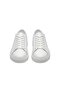 Italian Style Internal and External Natural Laced Leather Men's Shoes White T15202-07 - 2