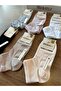 Women's Organic Cotton Seamless Comfortable Short Half Socks 6-Pack - 2