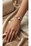 Women's Steel Watch Gold Color & Pink Dial Star Detailed Chain Band Vintage Old Money Luxury Elegant Stylish Women's Wristwatch |   Limited Edition 2026 - 4