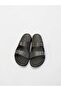 Anatomical, Flexible, Comfortable Women's Slippers with Two Buckles and Silvery Print. - 3