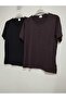 2-Pack, Full Summer Wear, Short Sleeve, Lycra Viscose, Anti-Sweat, No-Show Blouse - 4