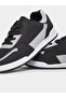 Men Black Color Block Lace-Up Sneakers - 4