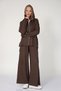 5804 - Stylish Comfortable Hooded Zippered Pants Women's Set - 2