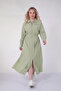 5827 - Stylish and Comfortable Poplin Full-Zip Summer Women's Dress - 3