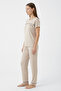 Diana Glamour Viscose Short Sleeve Women's Pajama Set - 4