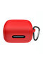 Ank3R Soundcore P31I Case with Strap Attachment Matte Silicone Red - 2