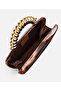 Textured Metal Handle Acrylic Bag - 5