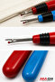 Seam Ripper Set of 2 (Blue + Red) |   Professional Thread Removal Device |   Ergonomic Non-Slip Handle |   Tailor & Home Use - 4
