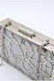 Elegant Evening Bag with Metal Detailing, Stylish Design, Suitable for Hand and Shoulder Use - 6