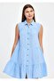 Heaven 3020 muslin layered sleeveless dress - 4