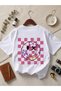 Set of 3 Crew Neck 100% Cotton Printed Short Sleeve Children's and Teenagers' T-Shirts - 4