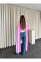 Powder Pink Cape Blouse - 1030 - 6
