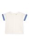 Baby Boy Blue Gingham Patterned Baby Salopet & T-Shirt Set 6-24 Months Blue - 2