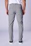 Men's Elastic Waist Flat-Leg Lycra Jogger Pants with Side Pockets - 7
