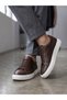 Men's Genuine Leather Sneaker Daily Stylish Sports Shoes Comfortable Sole - 4