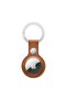 AirTag Leather Key Ring - Saddle Brown - 4