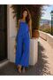 Women's Asymmetrical Blouse Pants Bottom Top Set - 2