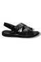 241-26 Genuine Leather Ultra Soft Cross Strap Anatomical Men's Sandals - 2