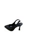 Women's Platform Heel Open Back Evening Dress Casual Shoes