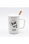 كوب الدب الغاطس “Diving” مع غطاء وملعقة – أناقة ودفء في كل رشفة ☕✨ - 3
