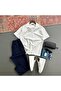 Men's Half Zip Polo Collar T-Shirt and Pants 2-Piece Combination