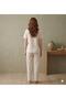 Lycra Cherry Patterned Women's Pajama Set - 4