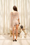 Vieste Asymmetrical Slim Mink Knitwear Crop - 5