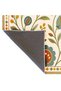 Sdt Cream Background Nordic Spring Flowers Pattern Woven Base Decorative Carpet Sdt1184 - 5