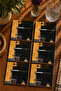Abstract Modern Design Set of 6 Coasters - Uv Printing Mdf - 10X10 cm