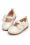 Mia&Lui Girls' Strappy Ribbon Detailed Ballerinas 21-35 White - 2