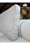 1 Piece Cover - Box Model with Zipper - Large Back Cushion Pillow - Teddy Fabric - 2