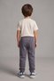 Mojo Boys' 2-7 Years Old Cotton Sweatpants Anthracite - 2