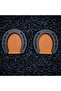 Genuine Leather Real Horseshoe Coasters Set (2 Pieces) - 3