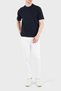Cotton Regular Fit Logo Crew Neck Jacquard t Shirt Men's t Shirt Em005699 Af252 - 2