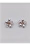 Pearl,Stone, Gold, Metal Button, 2Pcs - 3