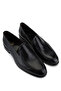 Men's Genuine Leather Black Classic Shoes - 2