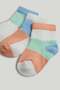 3 Pack Pastel Baby Socks - 2