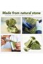 Genuine Jade Roller Set and Gua Sha for Face, Cooling and Firming Effect, Carving Tool - 5