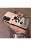 Samsung Galaxy F23 Compatible Retro Red Rose Printed Impact Protective Rigid Case - 2