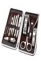 Ilkeshop Nail Care Set Nail Correction Ingrown 12 Piece Bag Type (132056) Manicure Pedicure - 3