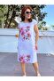 Italian Kaşkorse Linen Kozmoz Dress White - 2