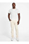 Paul Short Sleeve Collared Men's White Polo T-Shirt M6Rp47Kars2-G018 - 2