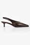 Women's Mia Brown Skin Stiletto - 5