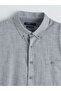 Regular Fit Linen Blended Men's Shirt - 6