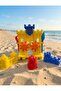 34cm Castle Sand Mill! 6-Piece Castle Sand Play Set with Shovel, Rake, and Rotating Propeller - 4