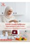 معالج طعام كهربائي وخلاط متعدد السرعات بقوة 300 واط وسعة 0.8 لتر للمطبخ باللونين الأحمر والأبيض - 6