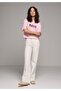 Regular Fit Round Neck Printed Women's Pink Short Sleeve T-Shirt - 3