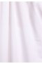 Regular Fit Straight Women's White Short Sleeve Dress - 5